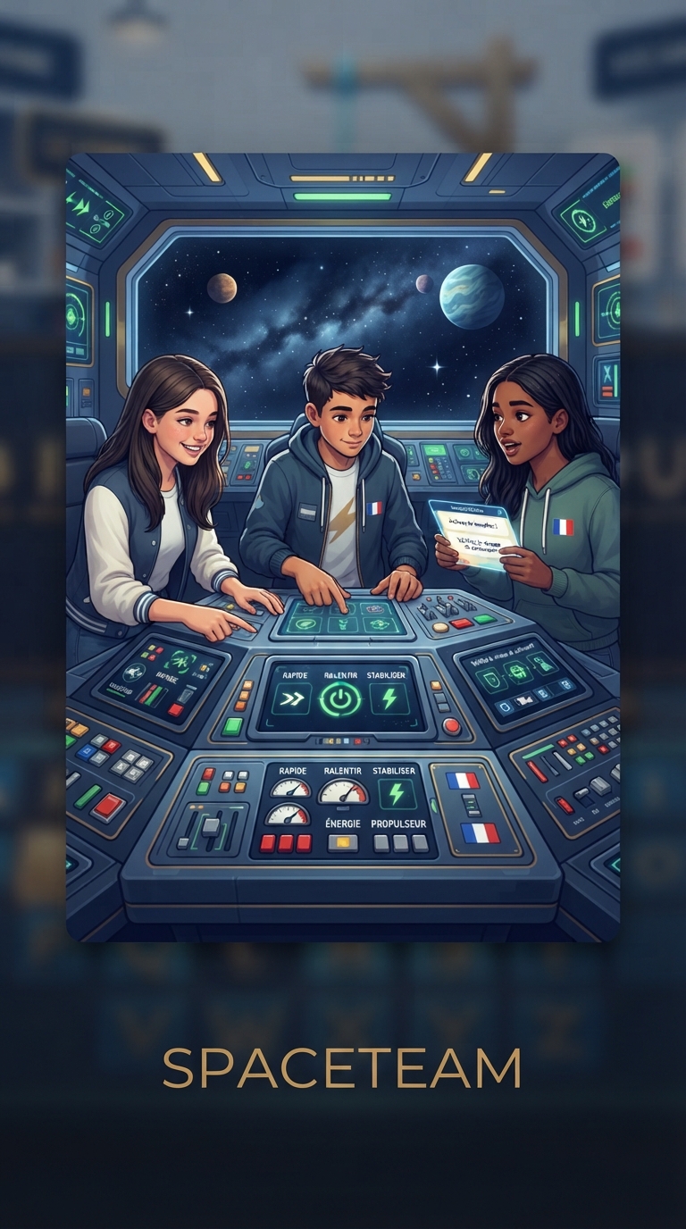 Illustration du jeu Spaceteam linguistique